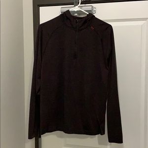 lululemon athletica metal vent long sleeve hoodie